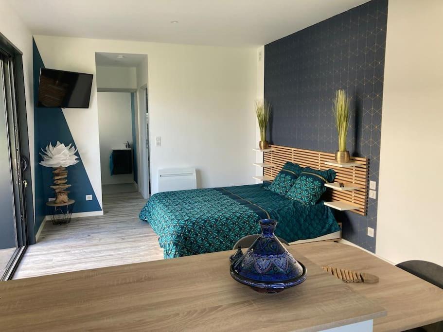 Adorable Studio D'Hote Zen Et Paisible Les Gonds Eksteriør billede